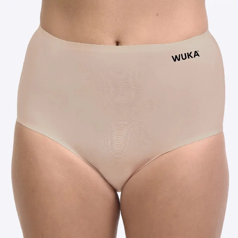 WUKA Stretch Seamless High Waist Heavy - Light Nude