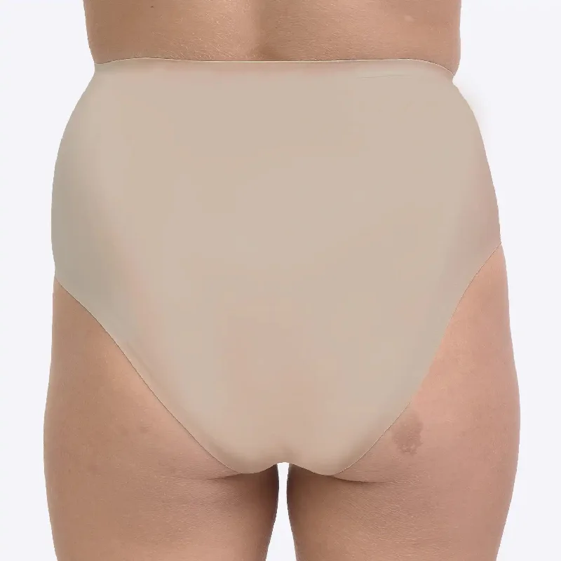 WUKA Stretch Seamless High Waist Heavy - Light Nude