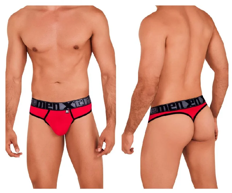 Xtremen 91094 Microfiber Thongs Red