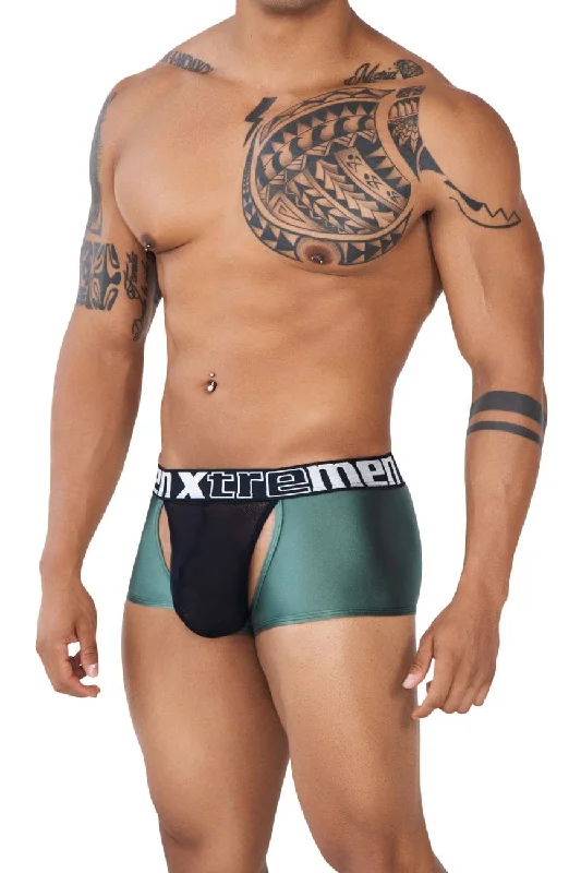 Xtremen 91125 Daring Mesh Trunks Green