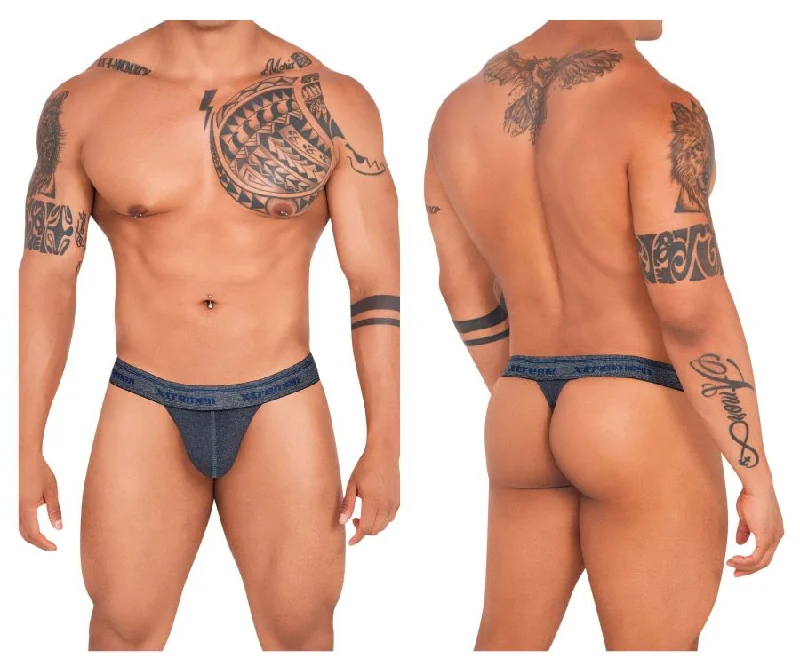 Xtremen 91141 Ultra-soft Thongs Gray Cross