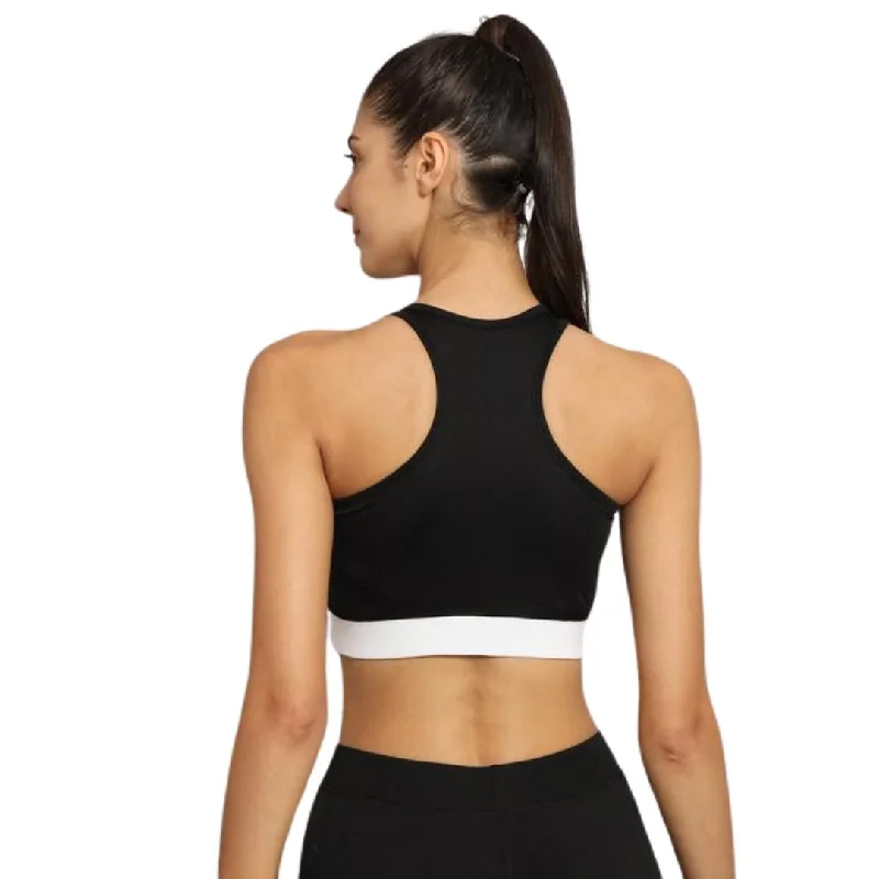 Deevaz Full Coverage Sports Bra In Black Color.