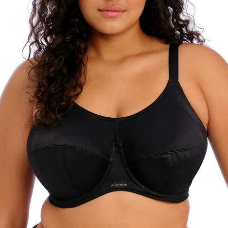 ELOMI ENERGISE UW SPORTS BRA BLACK