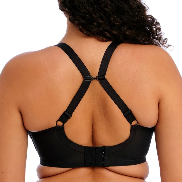 ELOMI ENERGISE UW SPORTS BRA BLACK