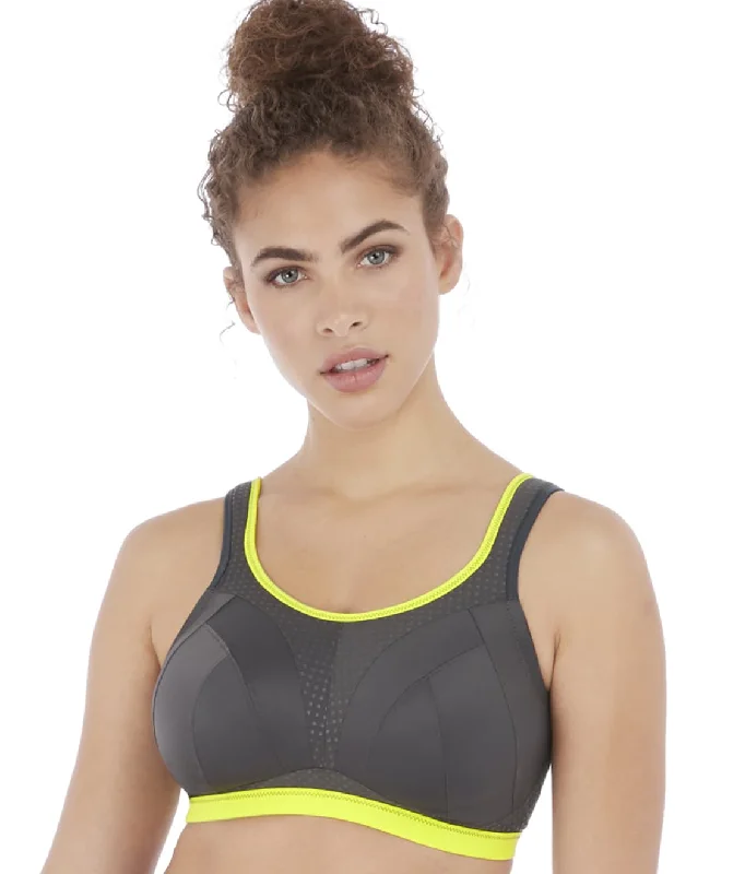 Dynamic wire-free sports bra