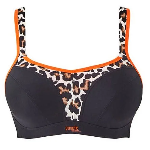 PANACHE WIRED SPORTS BRA ANIMAL PRINT