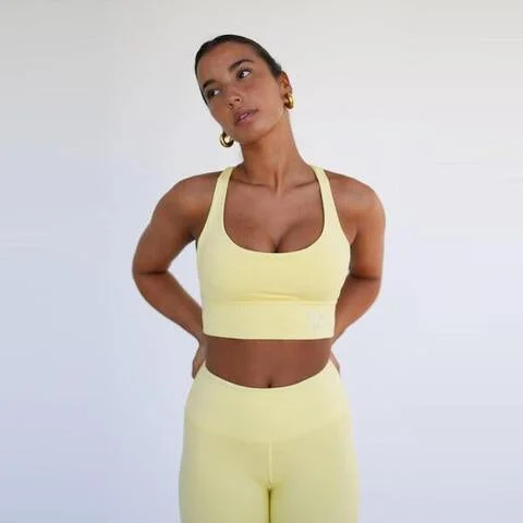 TOP CLASICO FIT PLANET AMARILLO