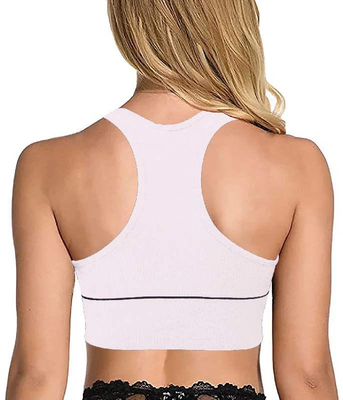 Women's Sports Bra Super Comfortable Removable Pads Soft Fitness Yoga Gym Workout Activewear