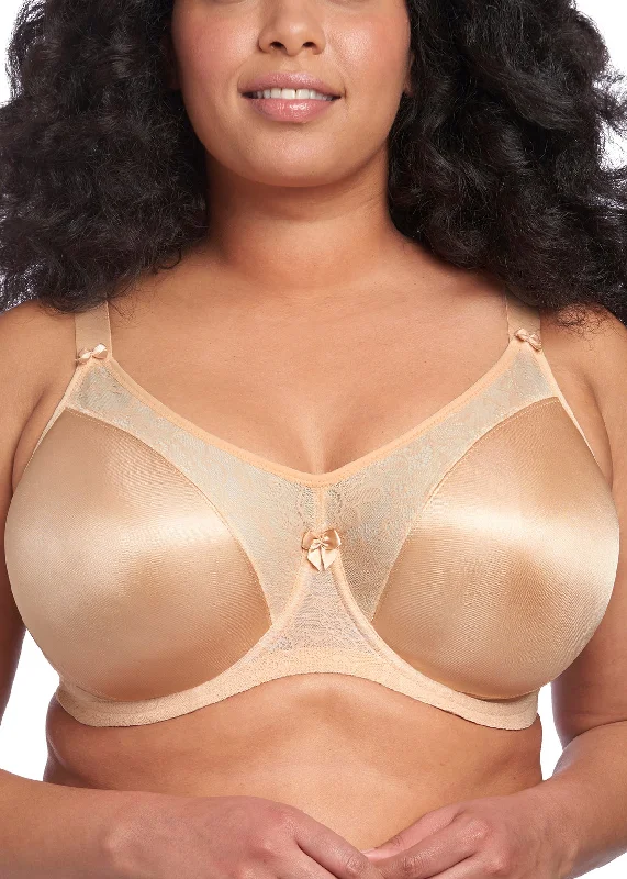 Yvette Banded Bra in Nude