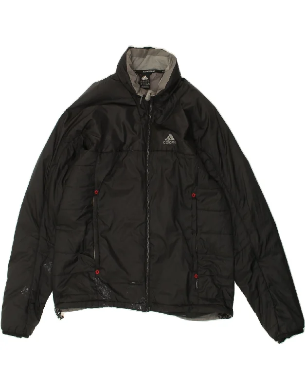 Men's Coats for SnowshoeingADIDAS Mens Clima Proof Padded Jacket UK 48/50 XL Black Polyester