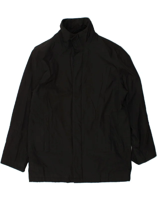Best Men's Leather CoatsANGELO LITRICO Mens Padded Jacket UK 38 Medium Black Polyester