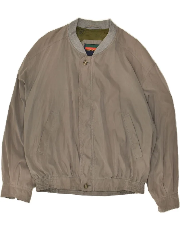 High-Quality Men's Duffle CoatsBONGARDI Mens Bomber Jacket IT 54 2XL Grey Polyester