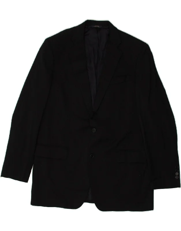Men's Coats for Every OccasionBROOKS BROTHERS Mens 2 Button Blazer Jacket UK 42 Large Black Wool