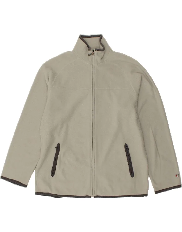 Lightweight Men's WindbreakersCHAMPION Mens Fleece Jacket XL Grey