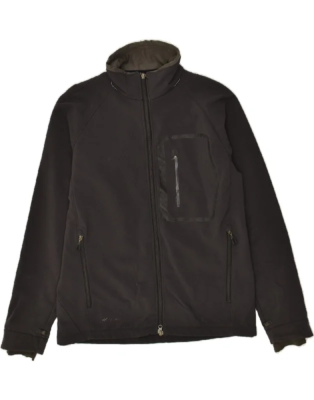Men's Coats for SkiingCOLUMBIA Mens Titanium Windbreaker Jacket UK 40 Large Grey Nylon