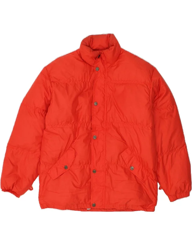 Men's Coats with Inner PocketsFILA Mens Padded Jacket IT 50 Large Red Polyester