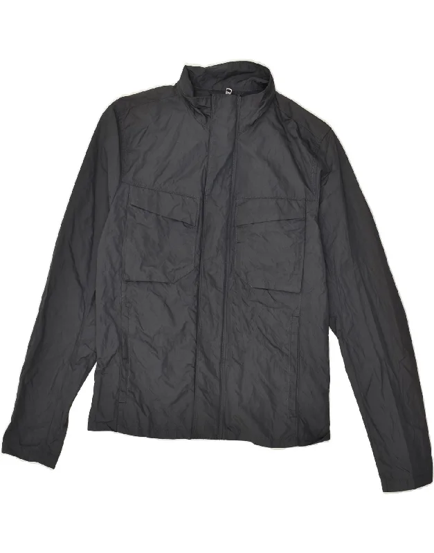 Men's Coats for TravelGAP Mens Bomber Jacket UK 34 XS Navy Blue Nylon