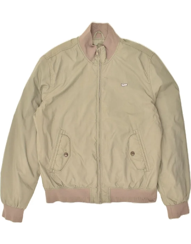 Men's Coats with Breathable FabricGAS Mens Bomber Jacket UK 44 2XL Grey