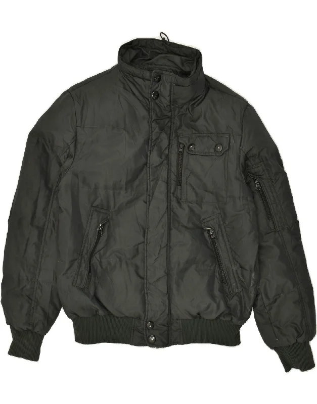 Men's Coats with Military InfluenceGAS Mens Padded Jacket UK 40 Large Green