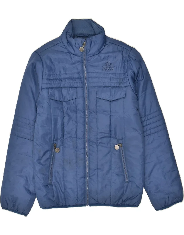 Men's Coats for SnowboardingKAPPA Mens Padded Jacket UK 36 Small Blue Polyester