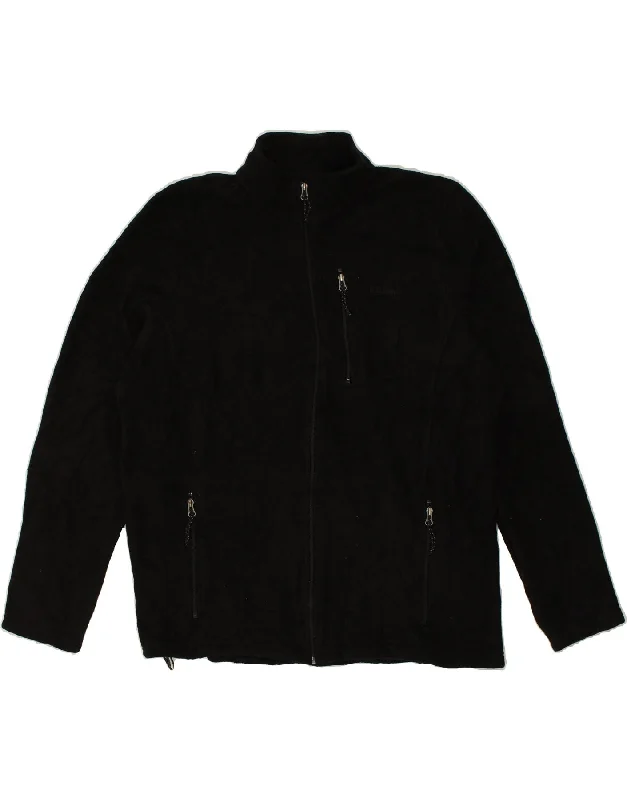 Men's Coats for All SeasonsL.L.BEAN Mens Tall Fleece Jacket UK 44 2XL Black Polyester