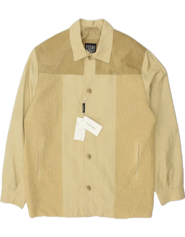 Men's Coats with Fur TrimPEDRO BERNAT Mens Bomber Jacket IT 52 XL Khaki