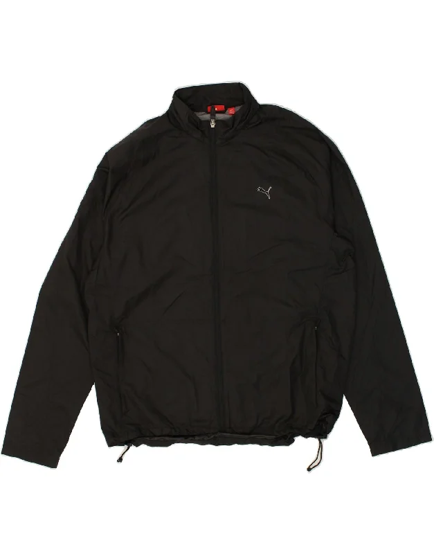 Functional Men's Ski JacketsPUMA Mens Bomber Jacket UK 42 XL Black Polyester
