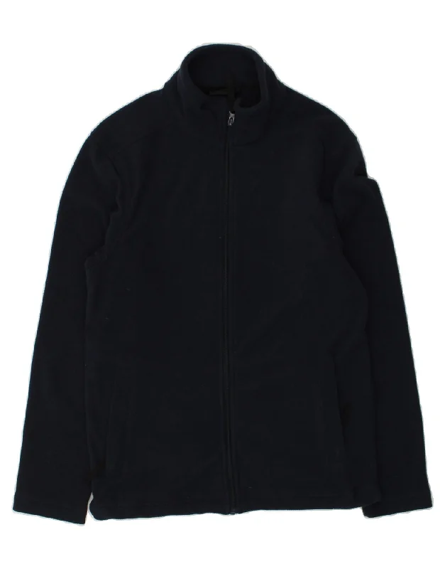 Men's Coats for Dressy OccasionsREGATTA Mens Fleece Jacket UK 36 Small Navy Blue Polyester