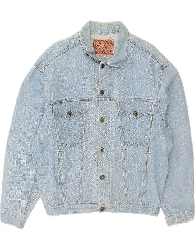 Men's Coats for Every OccasionROY ROGERS Mens Denim Jacket UK 40 Medium Blue
