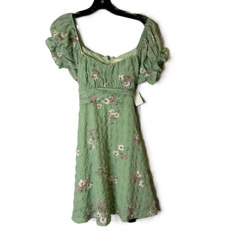 Tulle DressDress Casual Short By Altard State In Green, Size: M