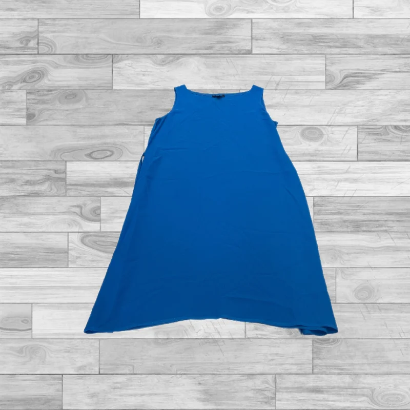 women's wrap dressesDress Casual Short By Eileen Fisher In Blue, Size: Xs