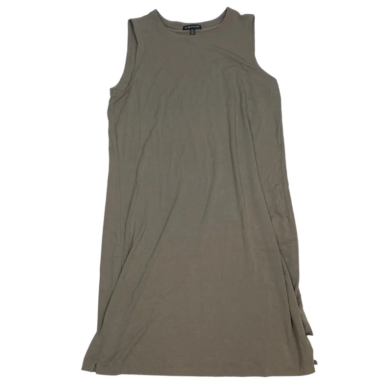 women's statement dressesDress Casual Short By Eileen Fisher In Taupe, Size: S