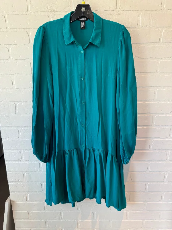 women's maxi dressesDress Casual Short By Express In Blue, Size: M