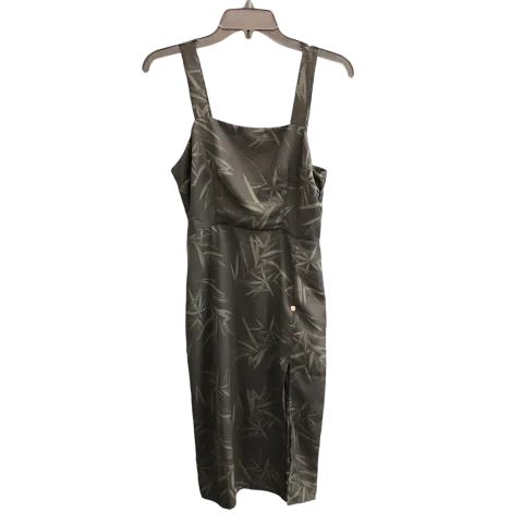 Animal Print DressDress Casual Short By Forever 21 In Black, Size: S