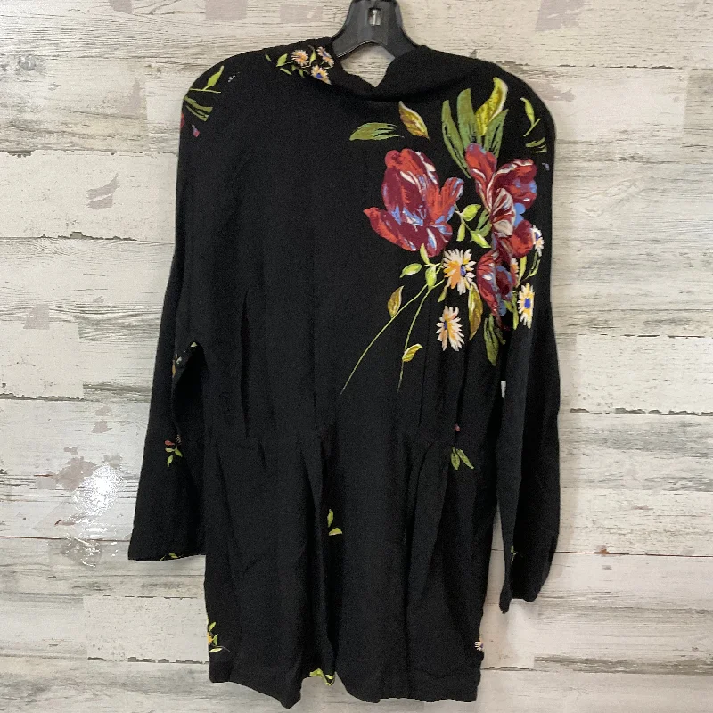 Silk DressDress Casual Short By Free People In Black, Size: M