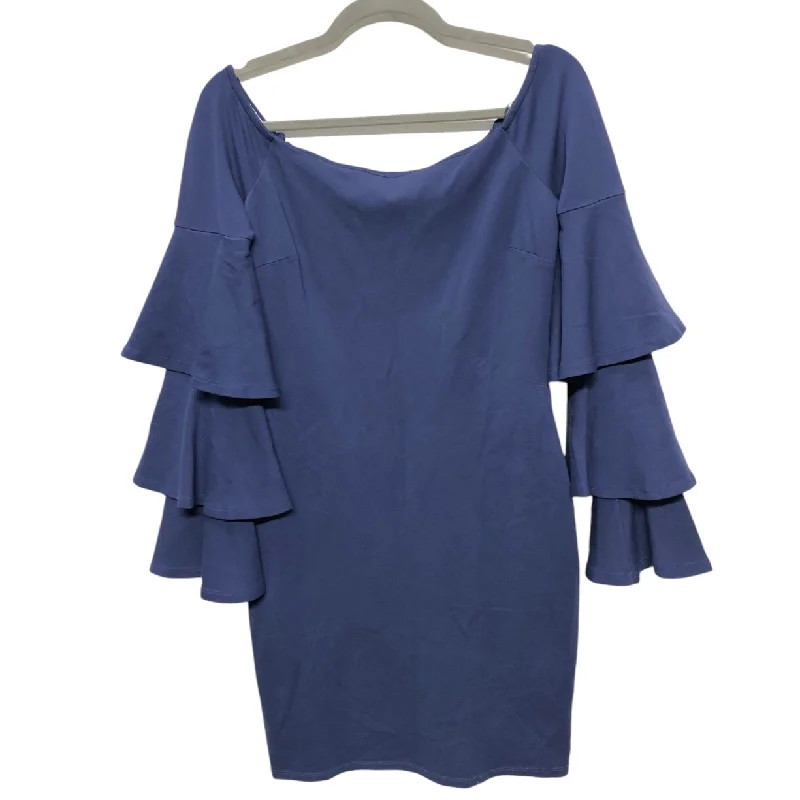 Statement DressDress Casual Short By Gianni Bini In Blue, Size: S