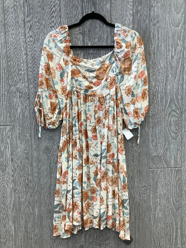 Pastel DressDress Casual Short By Hayden La In Multi-colored, Size: L