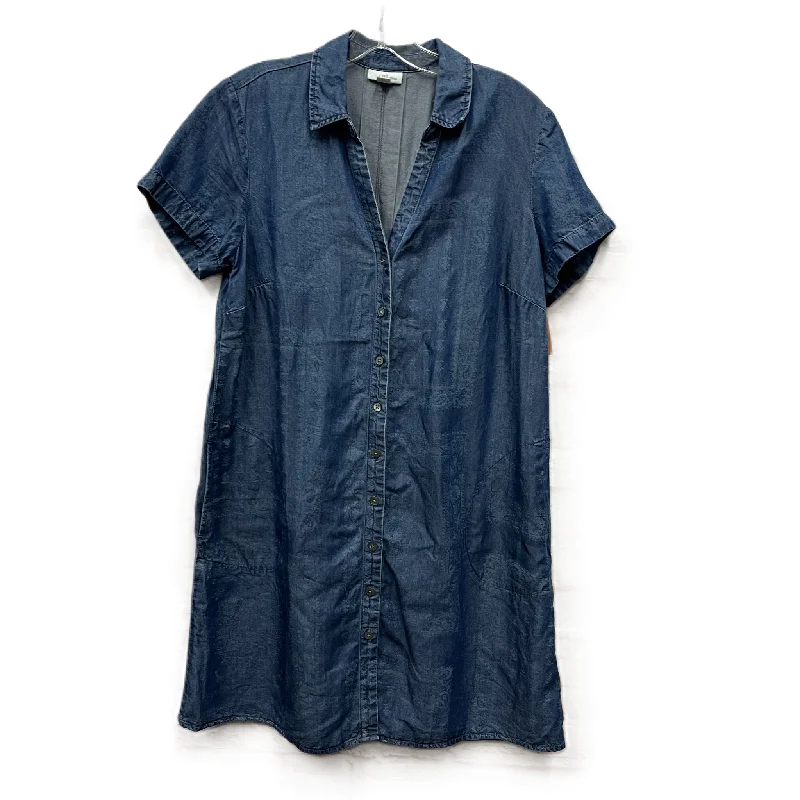 Velveteen DressDress Casual short By J. Jill In Blue, Size: M
