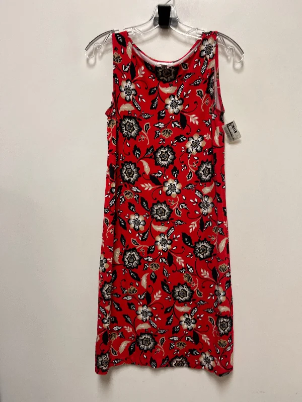 women's flutter-sleeved dressesDress Casual Short By J. Jill In Red, Size: Xs