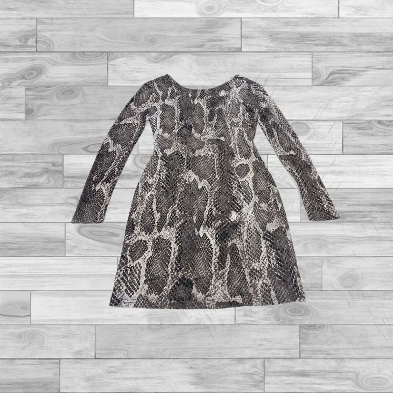 women's one-shoulder dressesDress Casual Short By Jennifer Lopez In Snakeskin Print, Size: Xs