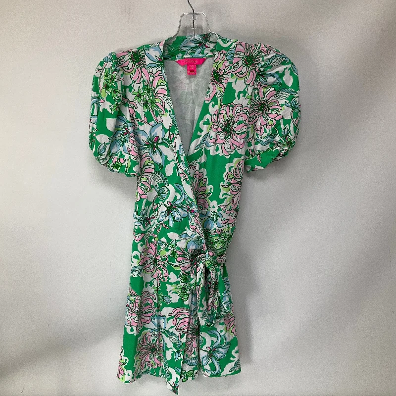 A-Line DressDress Casual Short By Lilly Pulitzer In Multi-colored, Size: Xxs