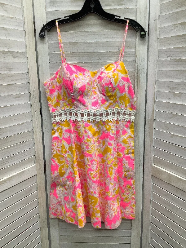 women's machine-washable dressesDress Casual Short By Lilly Pulitzer In Pink, Size: 8