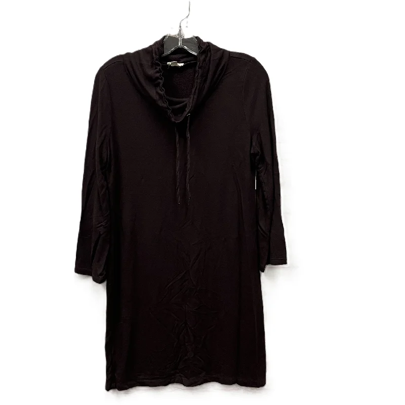 Satin DressDress Casual Short By Loft In Purple, Size: S