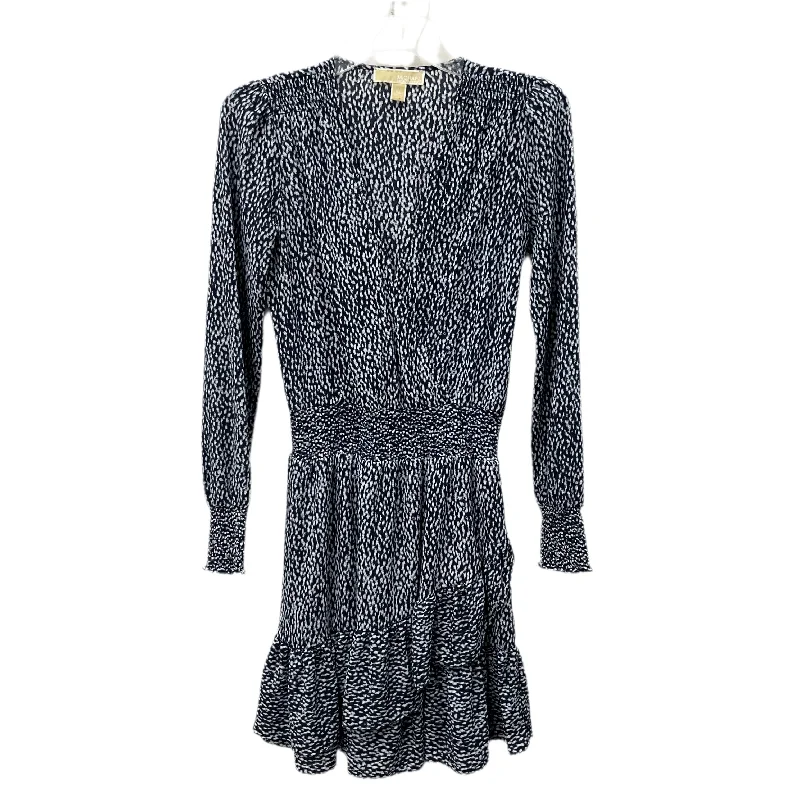 Floor-Length DressDress Casual Short By Michael By Michael Kors In Blue, Size: Xs