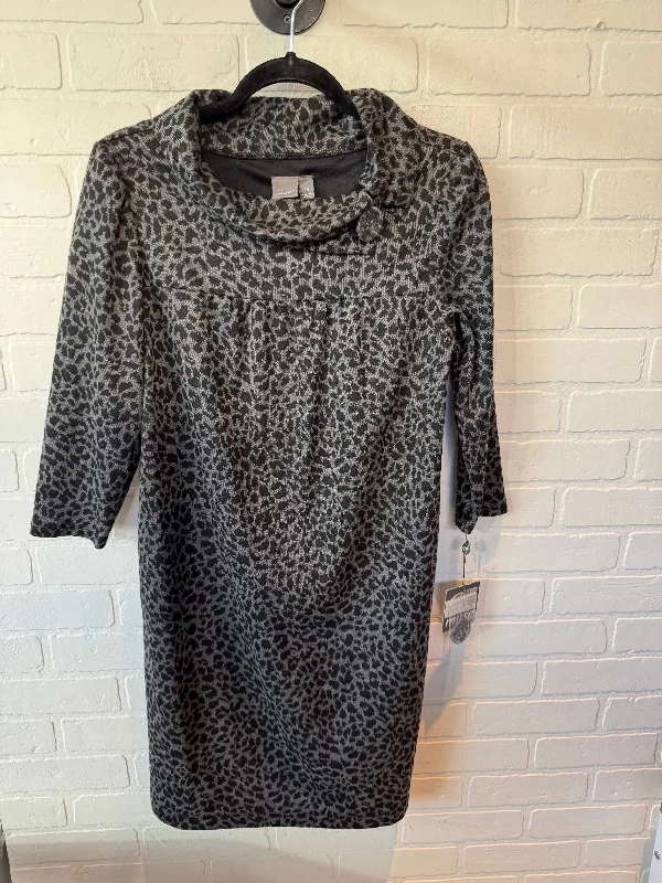 Bohemian DressDress Casual Short By Muse In Black & Grey, Size: L