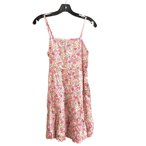 Solid Color DressDress Casual Short By Old Navy In Floral Print, Size: S