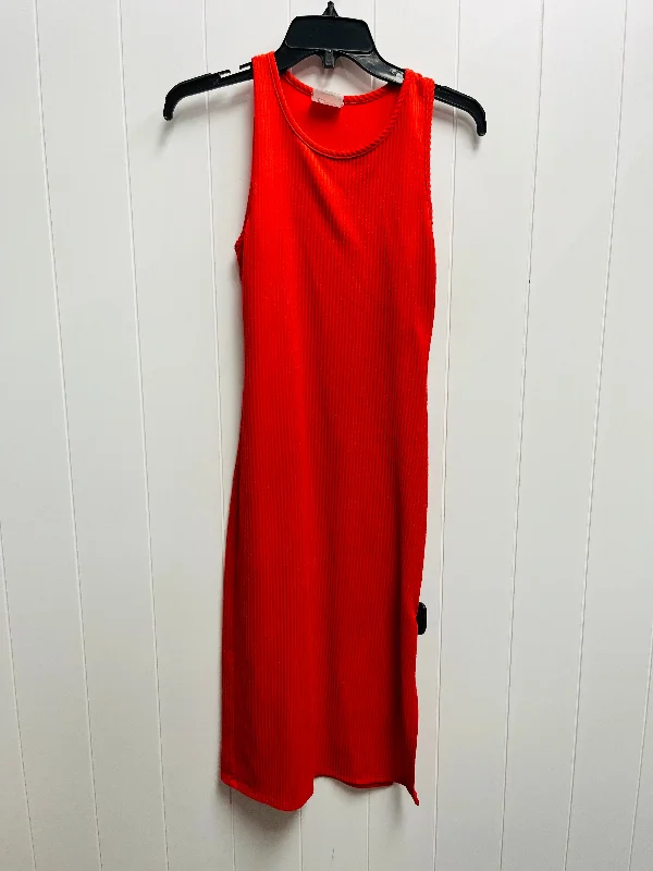women's silk dressesDress Casual Short By OLIVIA RAE LIVI -  In Red, Size: S