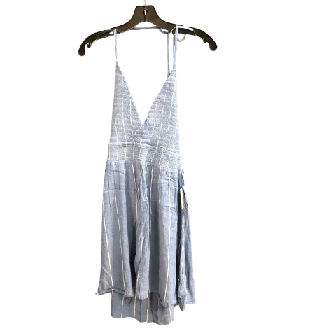 Metallic DressDress Casual Short By Oneill In Blue, Size: M