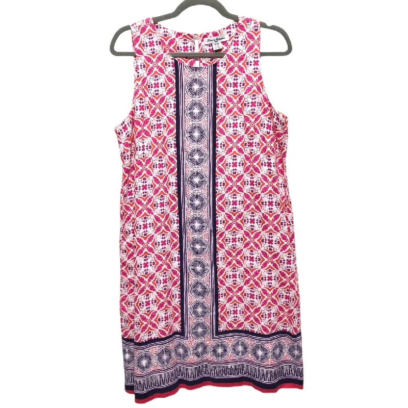 women's silk dressesDress Casual Short By Tommy Bahama In Pink & Purple, Size: M