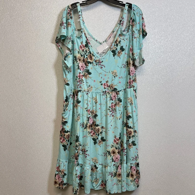 women's easy-to-wear dressesDress Casual Short By Torrid In Floral, Size: 30
